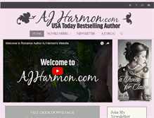 Tablet Screenshot of ajharmon.com